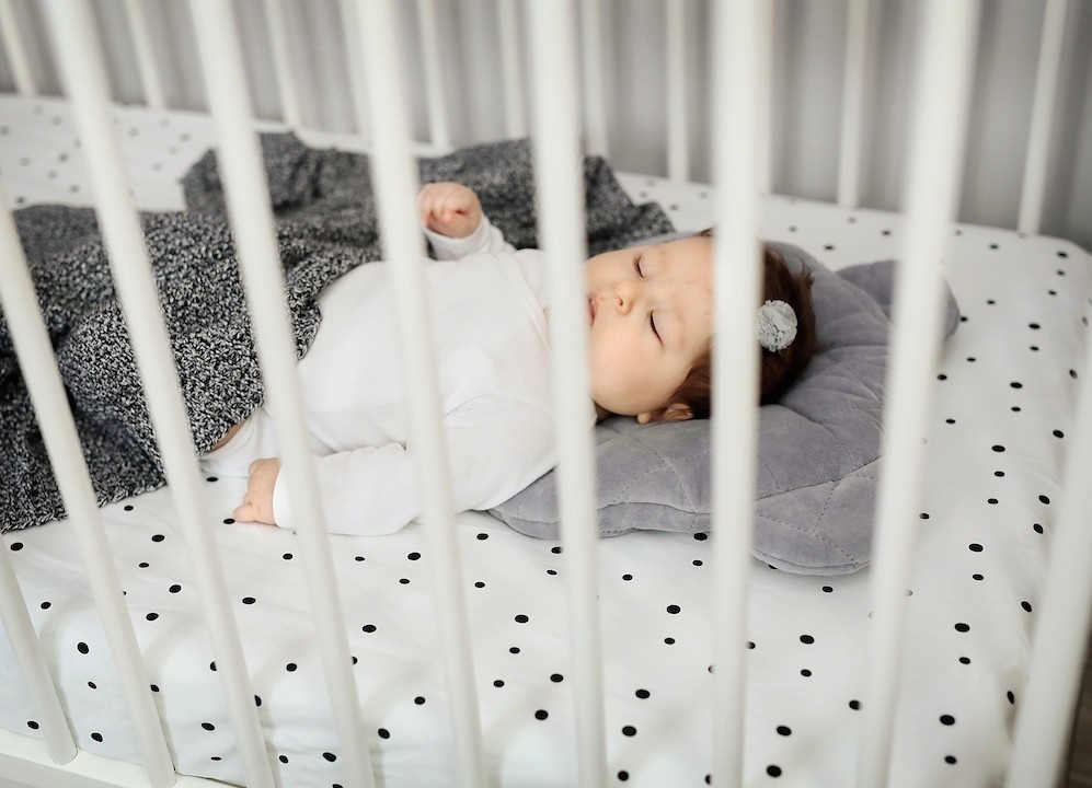 Sleepee, Misiowa Poduszka Royal Baby Denim