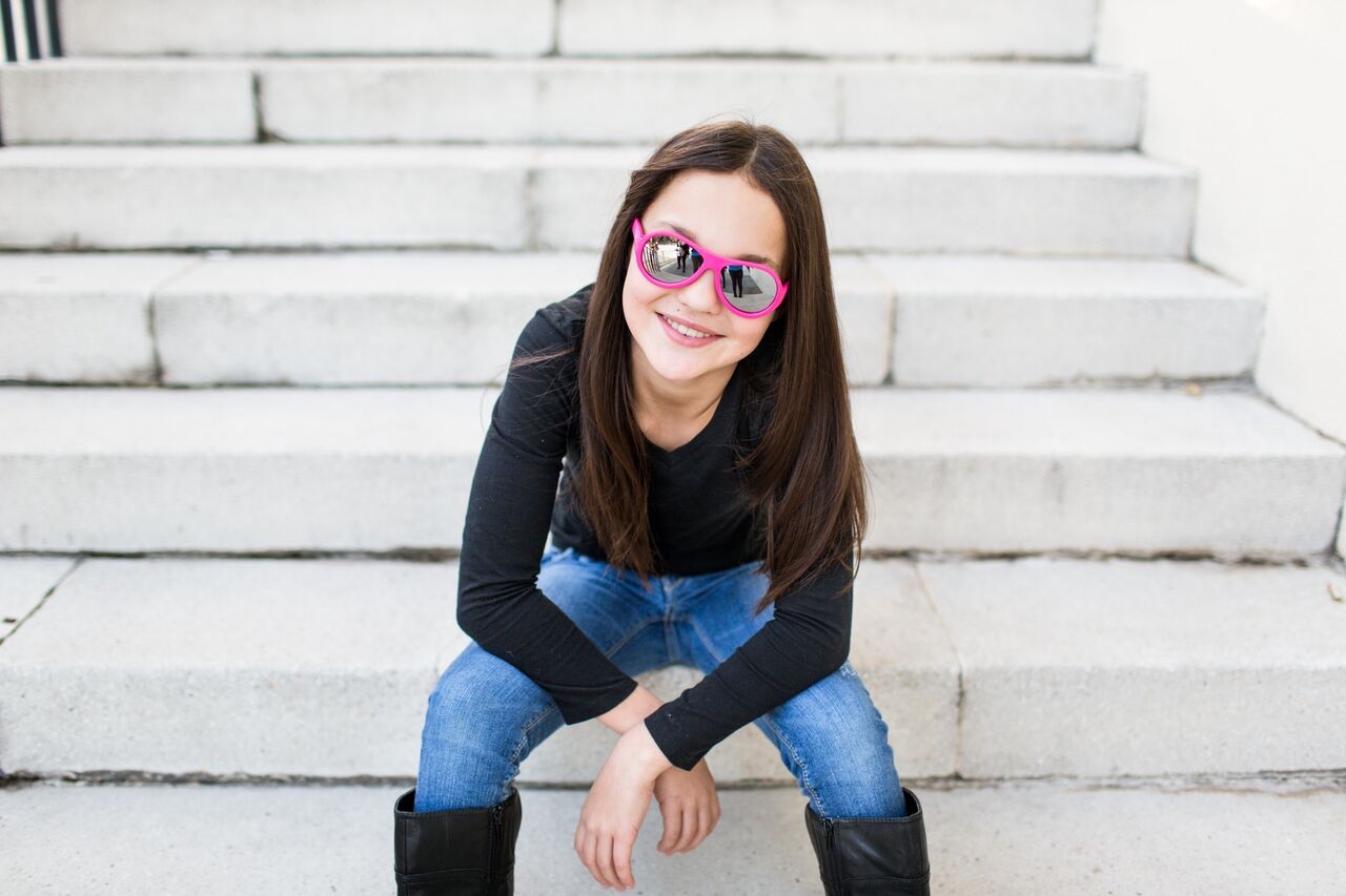 Babiators, Okulary przeciwsłoneczne Aces 7-14 Popstar Pink / Mirror Lens Babiators, Okulary przeciwsłoneczne Aces 7-14 Popstar Pink / Mirror Lens