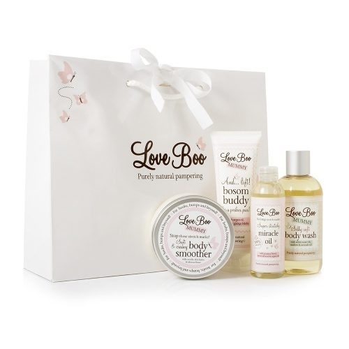 Love Boo, Kremowe Masło do Ciała Wygładzające i Odżywiające Skórę dla Mam, 190ml