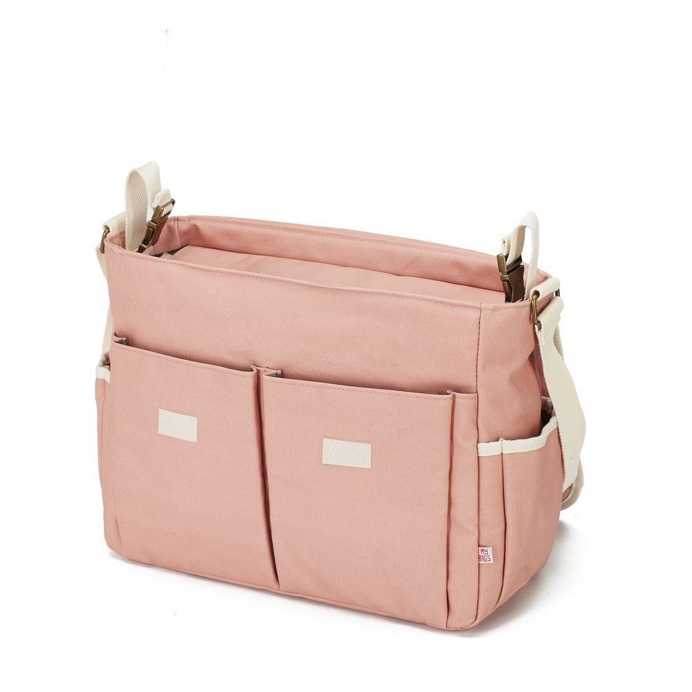 My Bag's, Torba do wózka Flap Bag Happy Family Pink