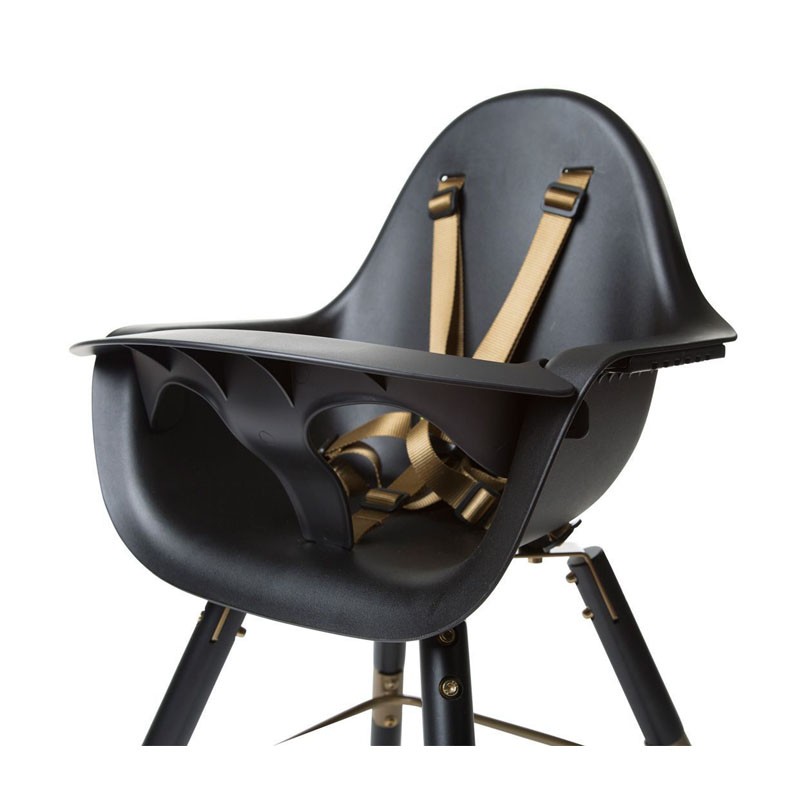 Childhome, Krzesełko do karmienia Evolu 2 Black/Gold