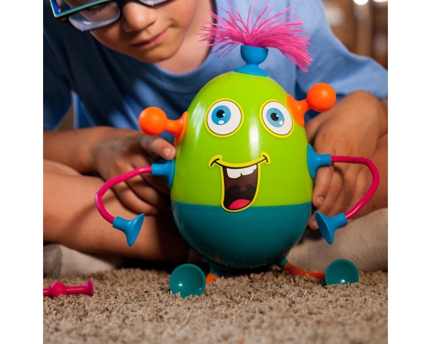 Fat Brain Toy, Przyssawkowy Stwór Tobbly Wobbly Fat Brain Toy, Przyssawkowy Stwór Tobbly Wobbly