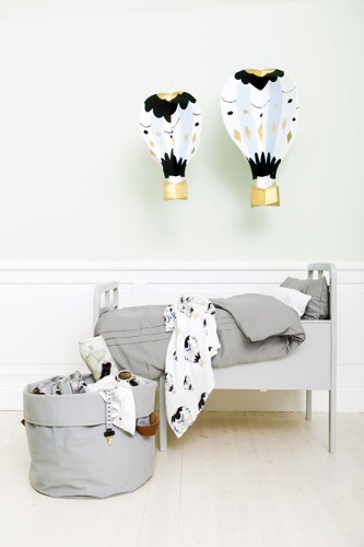 Elodie Details, pojemnik / kosz na zabawki StoreMyStuff Marble Grey