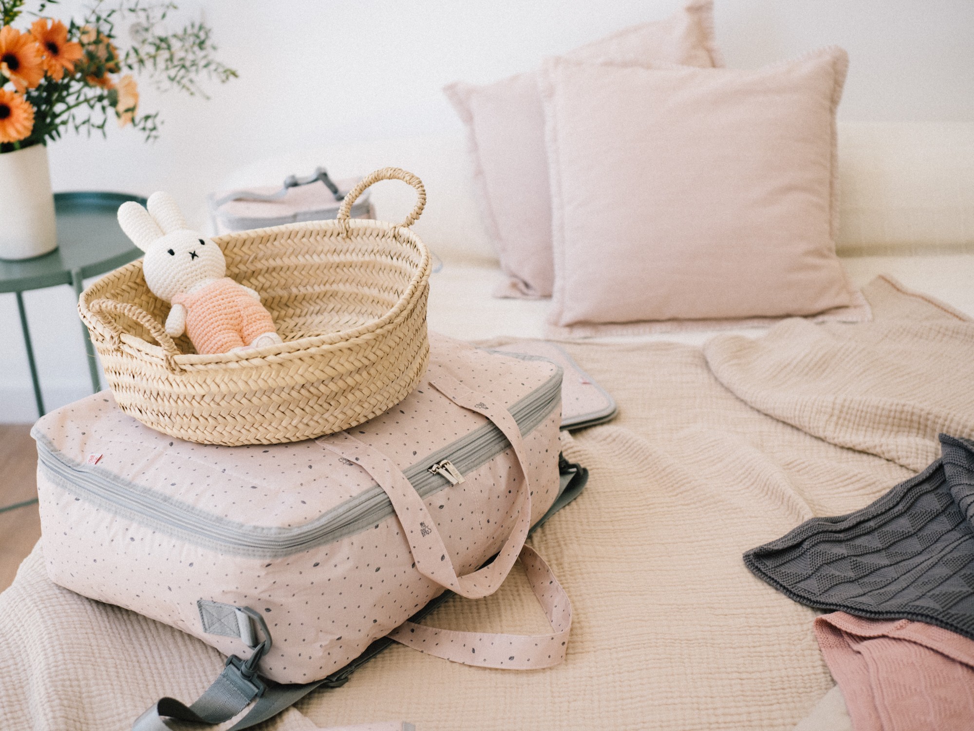 My Bag's, Torba Weekend Bag Leaf Pink My Bag's, Torba Weekend Bag Leaf Pink