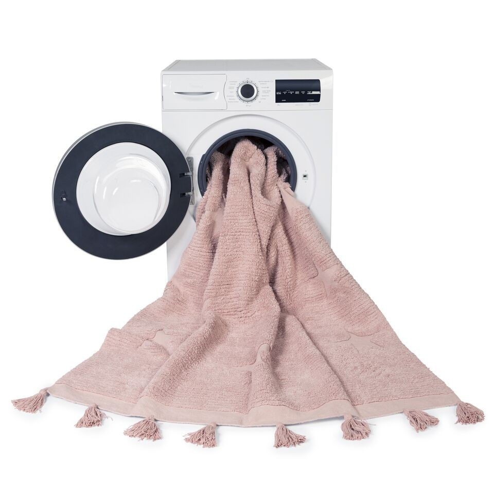 Lorena Canals, dywan do prania HIPPY STARS VINTAGE NUDE Lorena Canals, dywan do prania HIPPY STARS VINTAGE NUDE