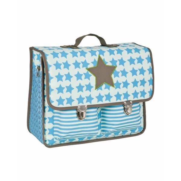 Lassig, tornister Retro 4K Starlight olive