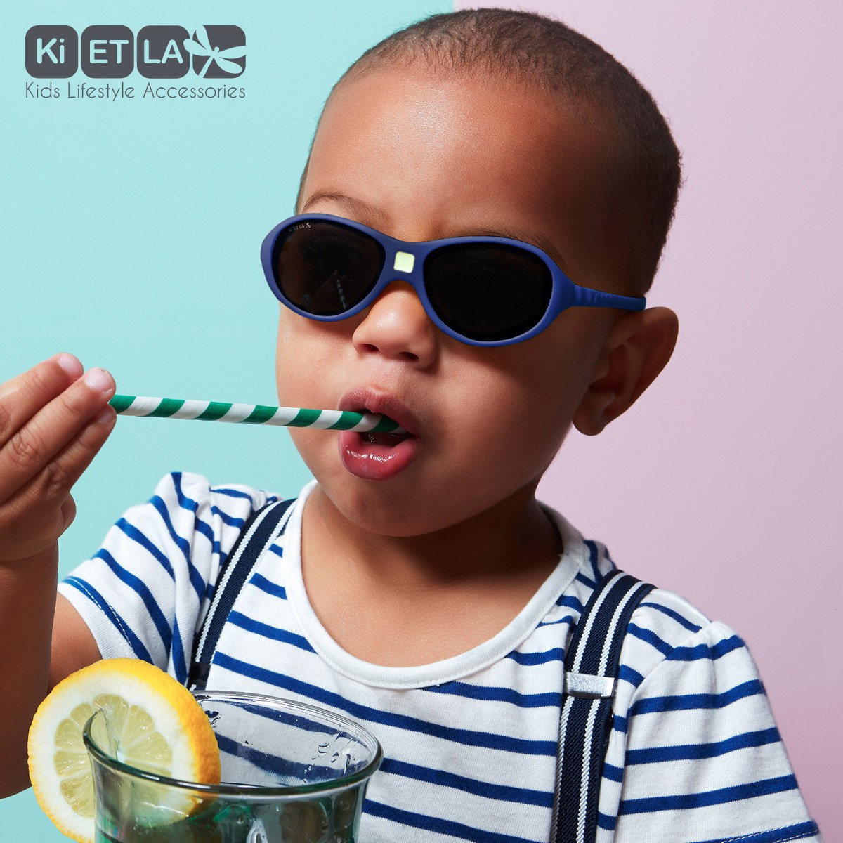 Ki ET LA, Okulary Przeciwsłoneczne Jokaki, Royal blue, 12-30 mies.