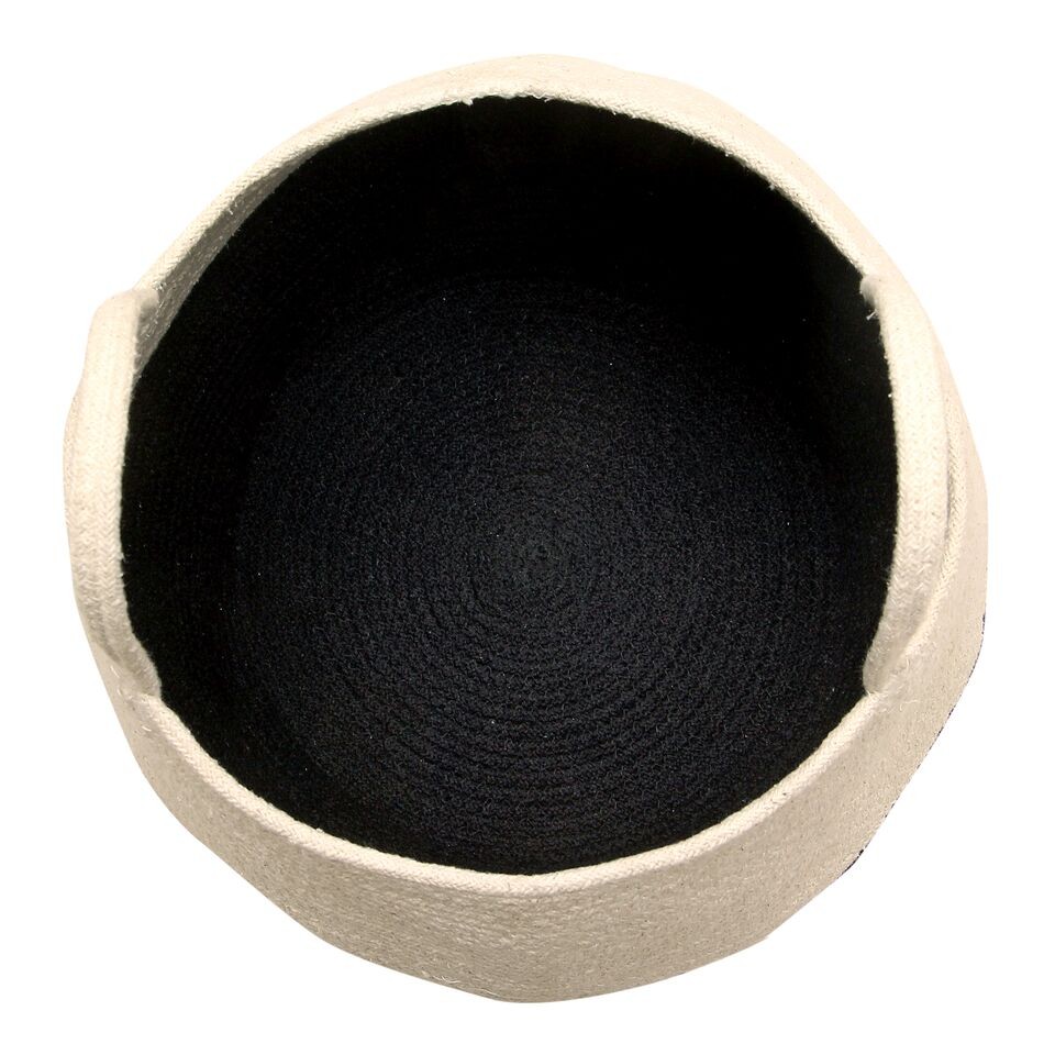 Lorena Canals, kosz ZOCO BLACK/NATURAL Lorena Canals, kosz ZOCO BLACK/NATURAL
