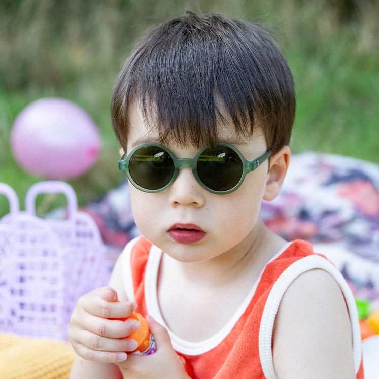 Ki ET LA, Okulary przeciwsłoneczne Woam 2-4 Bottle green Ki ET LA, Okulary przeciwsłoneczne Woam 2-4 Bottle green