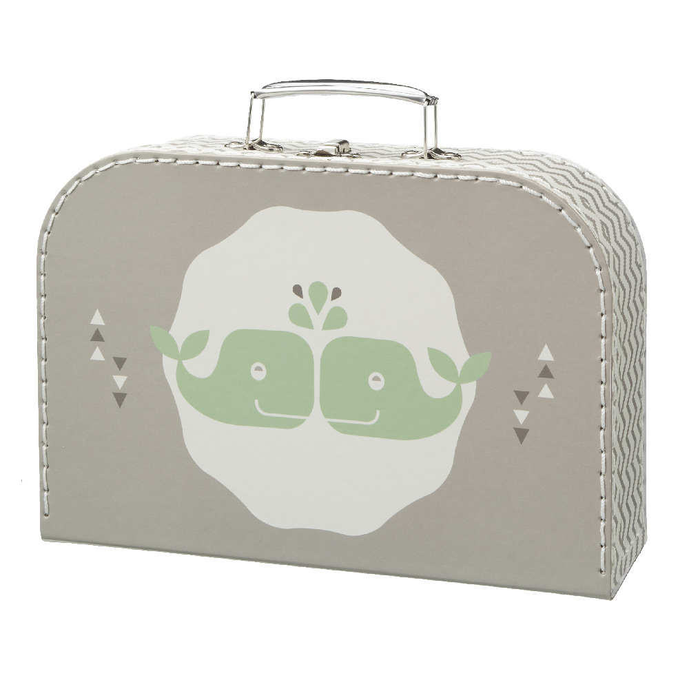 Fresk, Zestaw walizek 2 szt. Wieloryb szary