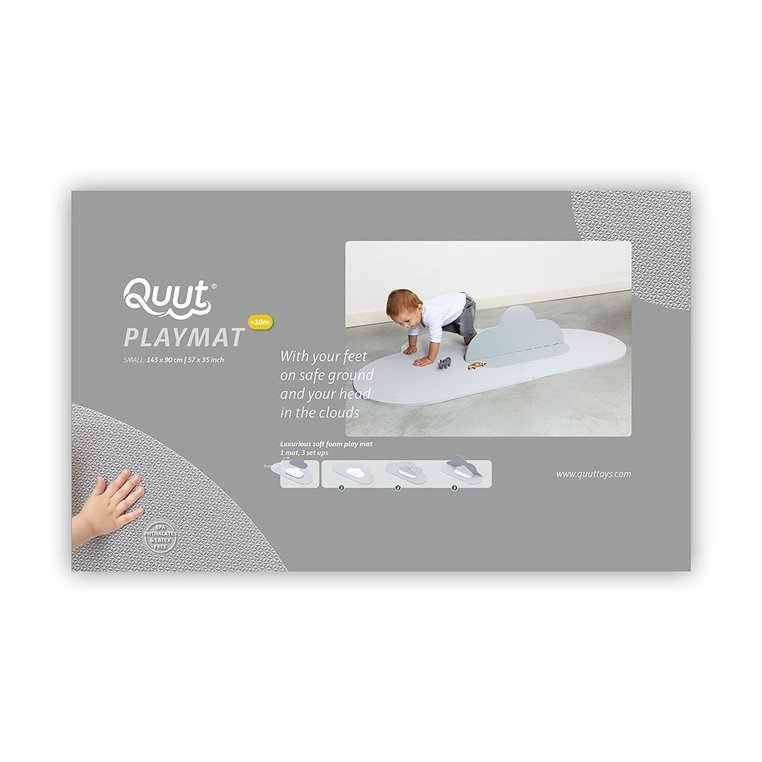 Quut, Mata piankowa podłogowa Chmurka Playmat Pearl Grey Quut, Mata piankowa podłogowa Chmurka Playmat Pearl Grey