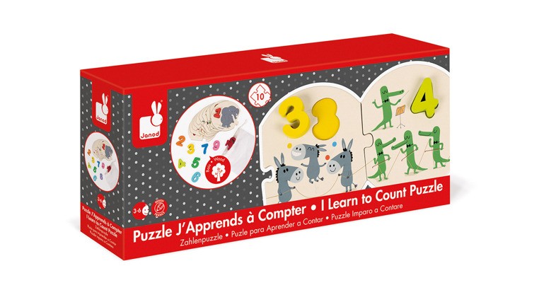Janod, Puzzle Uczę się liczyć