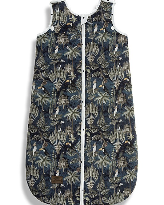 Sleepee, Śpiworek Grow Up Jungle - Dark Blue