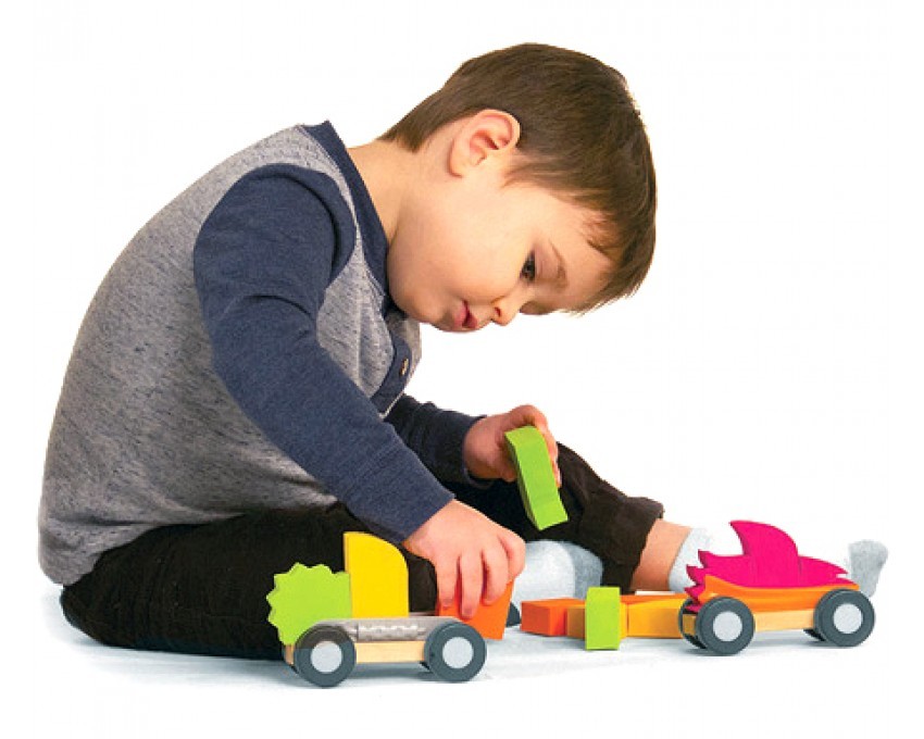 Fat Brain Toy, ModMobiles Składane Samochodziki Fat Brain Toy, ModMobiles Składane Samochodziki