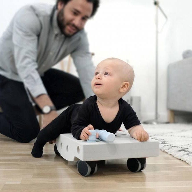 MODU, Curiosity kit 4in1 - Kreatywne klocki rozwijające motorykę dużą - żółte MODU, Curiosity kit 4in1 - Kreatywne klocki rozwijające motorykę dużą - żółte