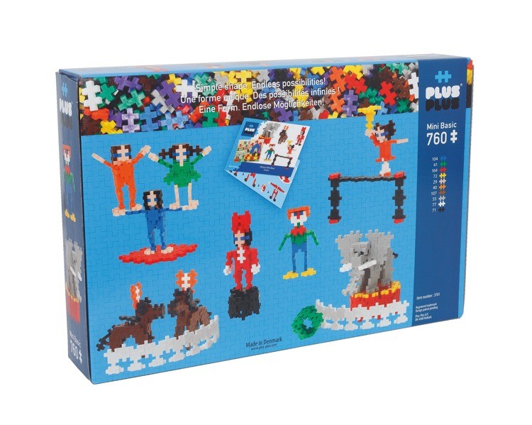 Plus-Plus, Mini Basic - 760 szt. - Cyrk Plus-Plus, Mini Basic - 760 szt. - Cyrk