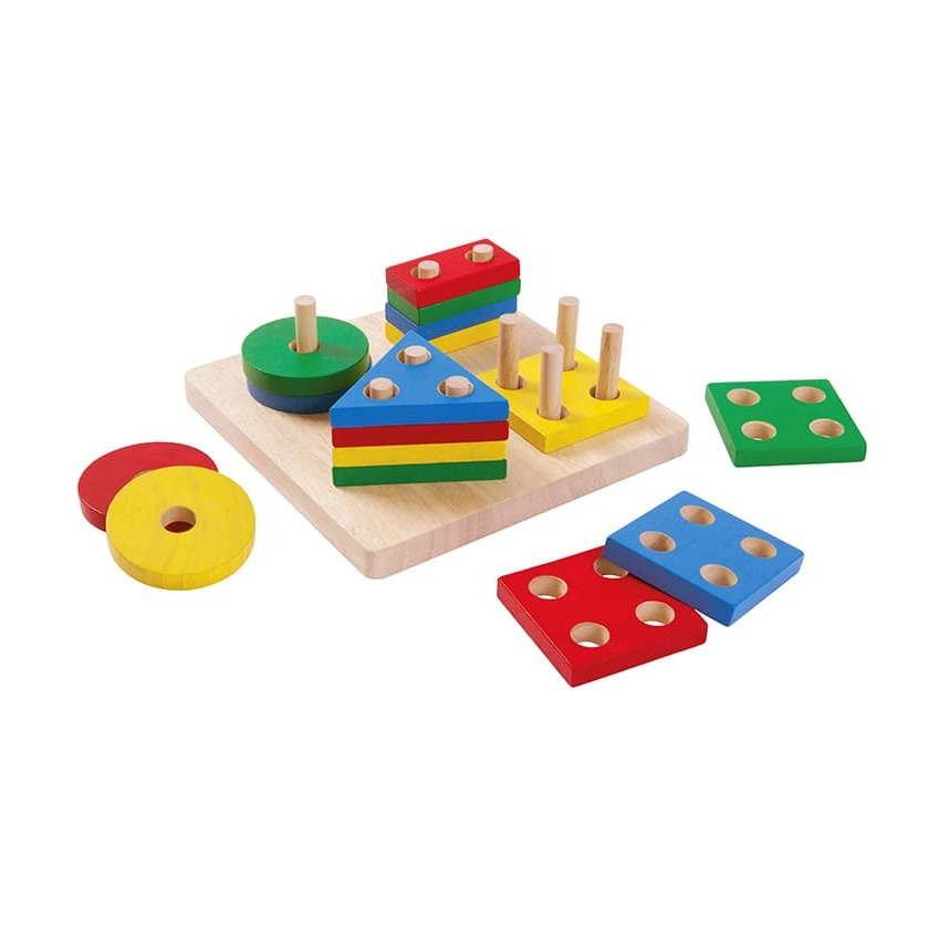 Plan Toys, Plansza z figurami geometrycznymi Plan Toys, Plansza z figurami geometrycznymi