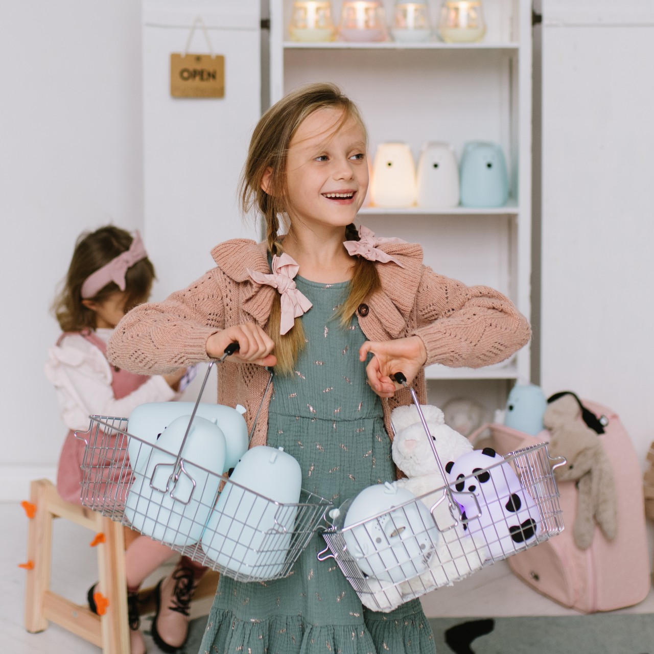 Rabbit&Friends, Lampka Panda z głośniczkiem