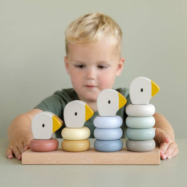 Little Dutch, Drewniane wieże gąski