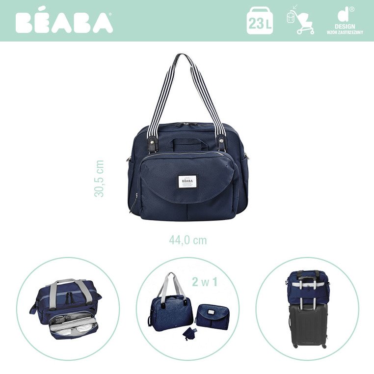 Beaba, Torba dla mamy Geneva II blue marine