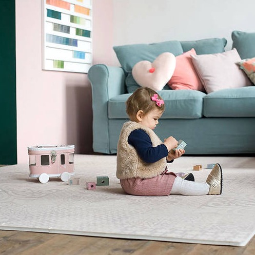 Toddlekind, Mata do zabawy piankowa podłogowa - Prettier Playmat Persian Sand Beige Toddlekind, Mata do zabawy piankowa podłogowa - Prettier Playmat Persian Sand Beige