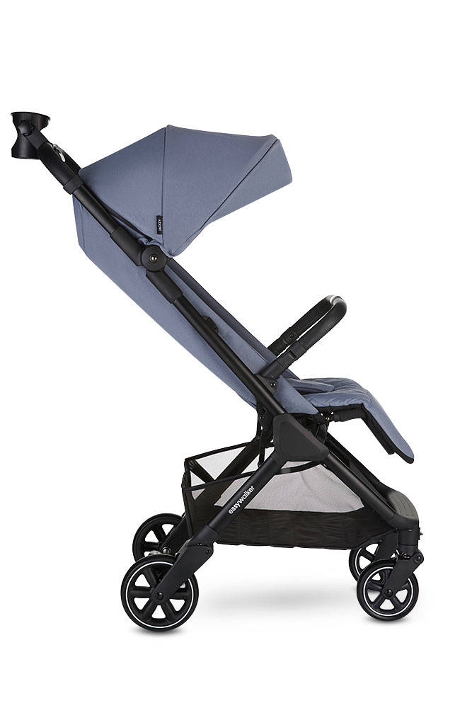 Easywalker, Jackey Kompaktowy, samoskładający się wózek spacerowy z torbą transportową Steel Grey Easywalker, Jackey Kompaktowy, samoskładający się wózek spacerowy z torbą transportową Steel Grey