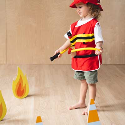 Plan Toys, Zestaw Strażaka Plan Toys, Zestaw Strażaka