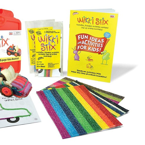 Wikki Stix, Woskowe sznureczki czerwona walizka XL 144szt. Wikki Stix, Woskowe sznureczki czerwona walizka XL 144szt.