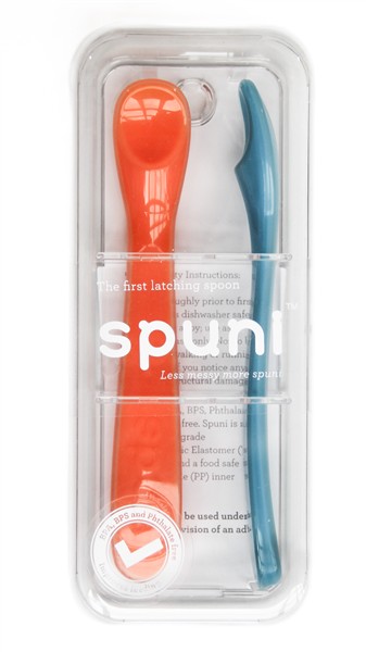 Spuni, Łyżeczki do karmienia Oops! Orange / Bouncing Blue