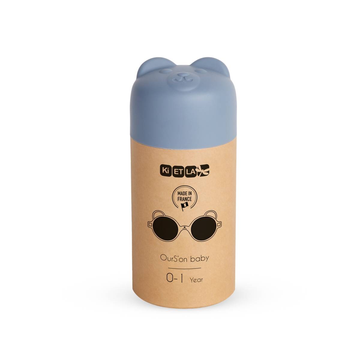 Ki ET LA, Okulary przeciwsłoneczne Ours'on 0-1 Silver blue Ki ET LA, Okulary przeciwsłoneczne Ours'on 0-1 Silver blue