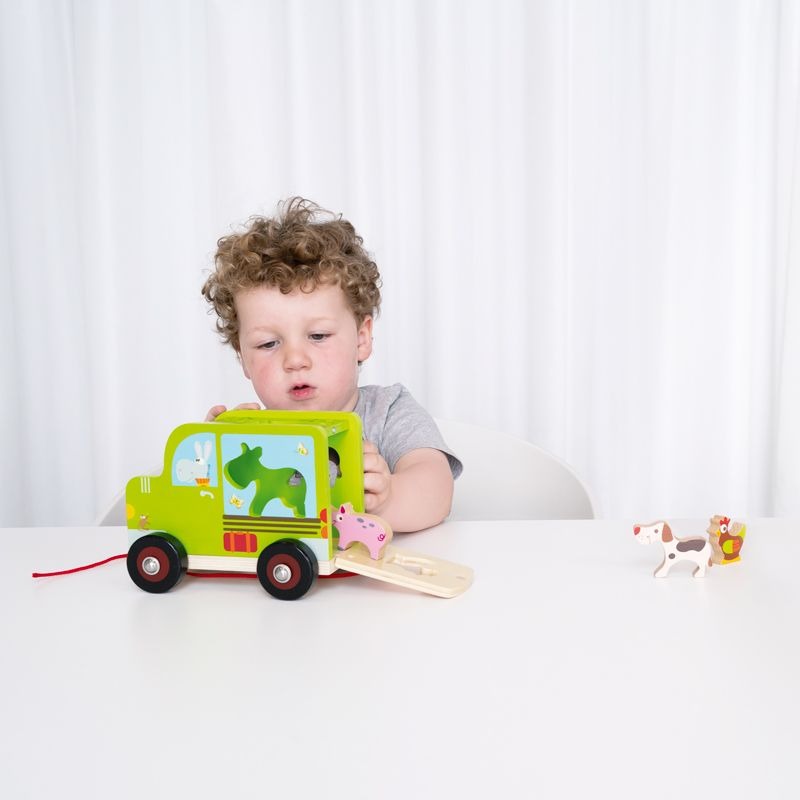 Scratch, Samochód sorter do ciągnięcia Farma