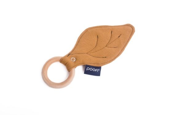 Poofi, Gryzak klonowy liść musztarda Poofi, Gryzak klonowy liść musztarda