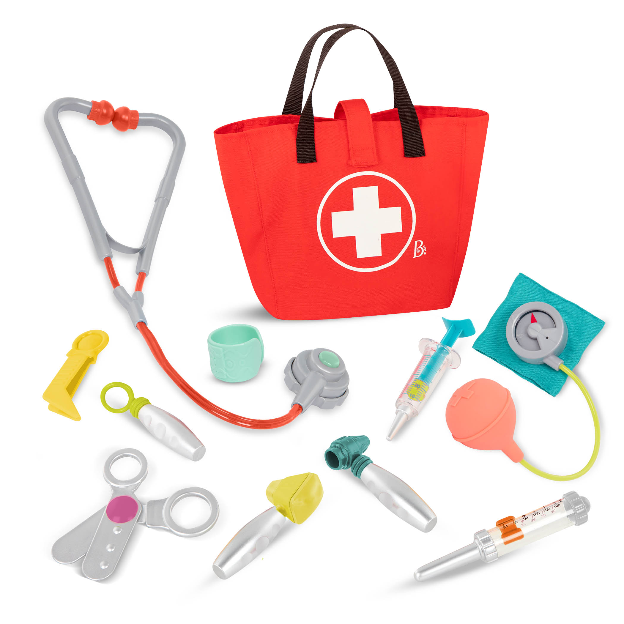B.toys, Mini Doctor Care Kit zestaw małego lekarza w torbie