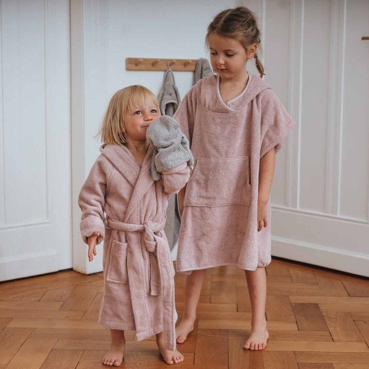 Kikadu, Szlafrok dziecięcy Jednorożec - różowy