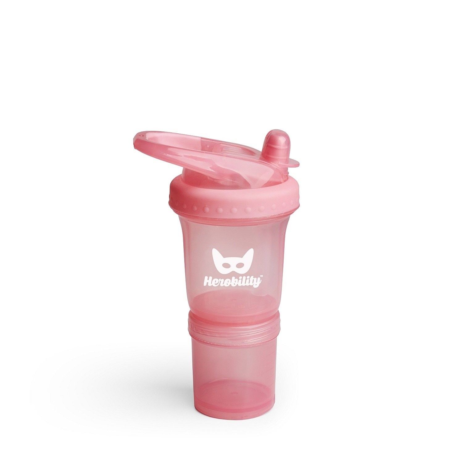 Herobility, bidon HeroSport 140ml - różowy