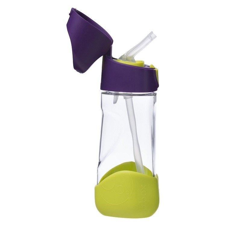 B.Box, Tritanowa butelka ze słomką 450 ml, passion splash B.Box, Tritanowa butelka ze słomką 450 ml, passion splash