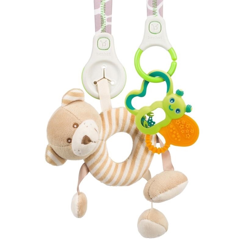 BenBat, Lusterko do samochodu z organizerem - Gray/Green