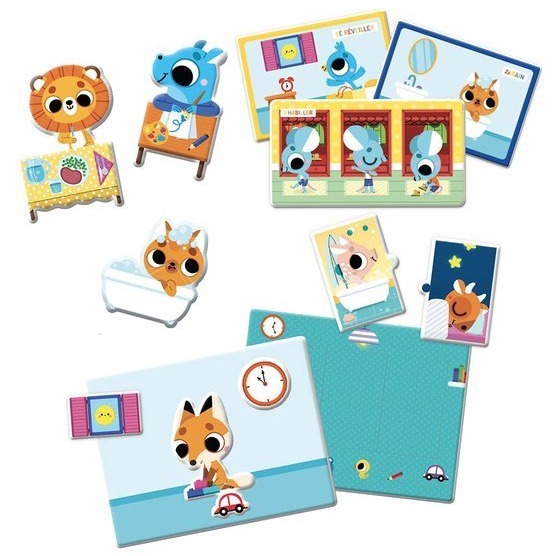 Auzou, Zestaw magnesów - Mój dzień