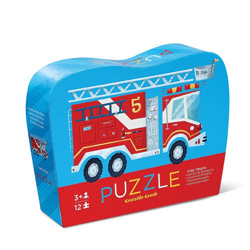 Crocodile Creek, Puzzle 12 elementów, Straż pożarna