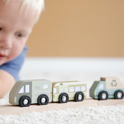 Little dutch, Zestaw 9 pojazdów