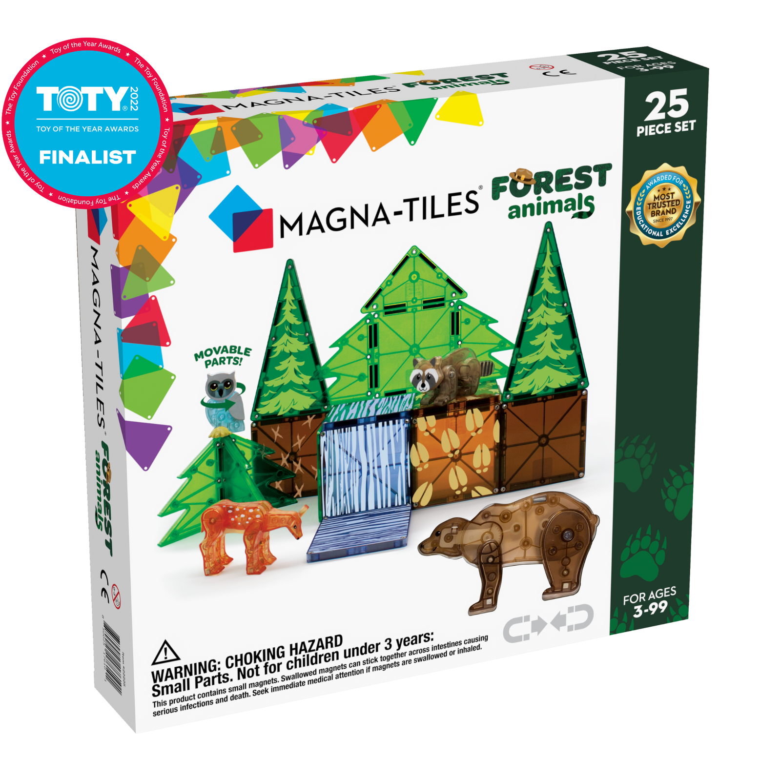 Magna-Tiles,  Klocki Magnetyczne 25 el.  Magna-Tiles,  Klocki Magnetyczne 25 el.