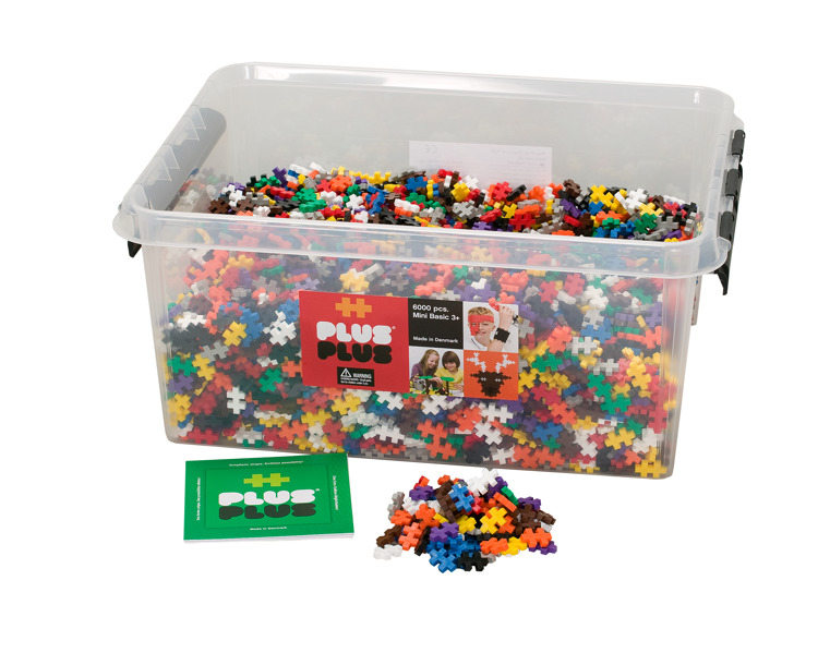 Plus-Plus, Mini Basic - 6000 Szt - Edukacja