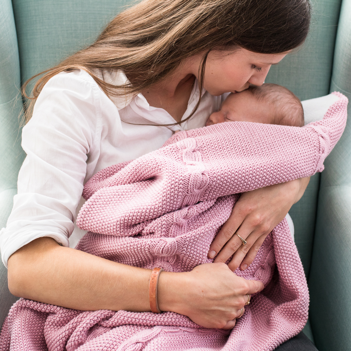 ColorStories, Kocyk ocieplany S Wrzosowy Róż