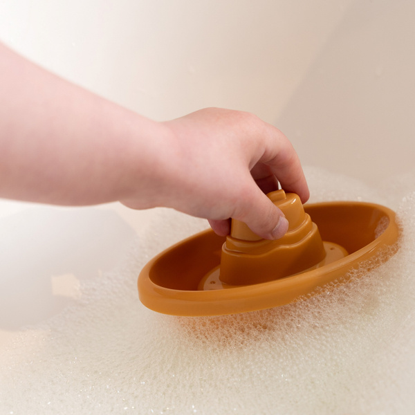 Little dutch, Zestaw 4 łódeczek do zabawy Pink