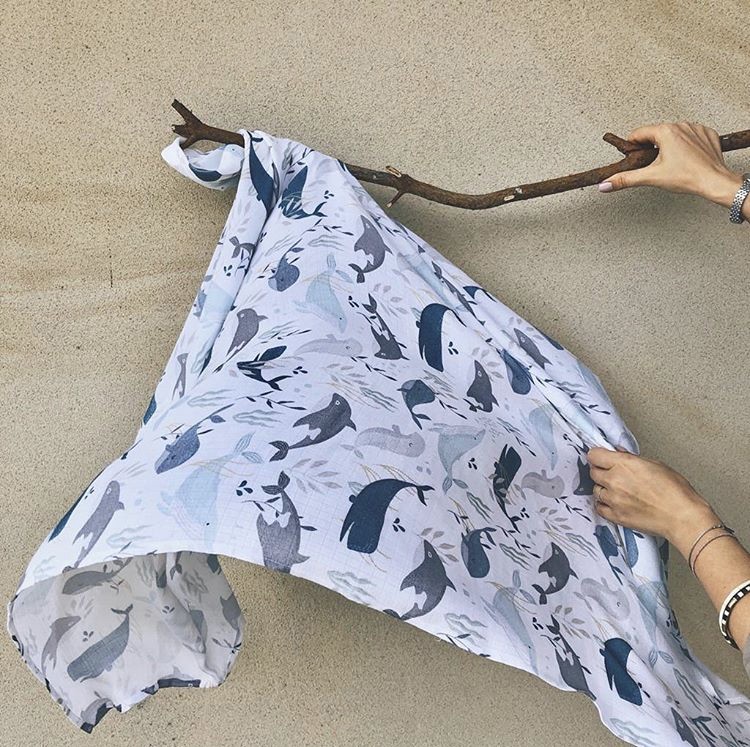 ColorStories, Otulacz bambusowy Ocean ColorStories, Otulacz bambusowy Ocean