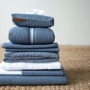 Little Dutch, Bawełniany ręcznik Pure blue Little Dutch, Bawełniany ręcznik Pure blue