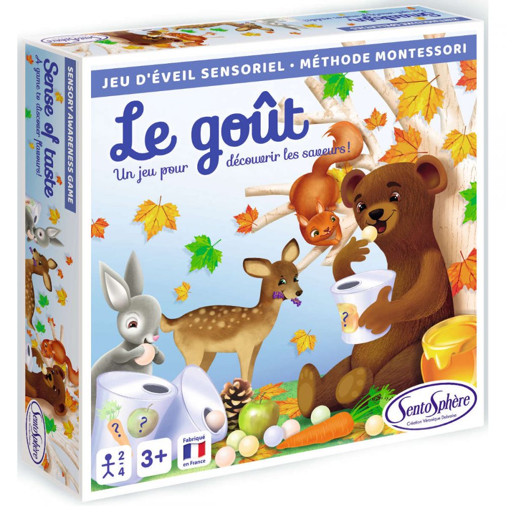 SentoSphere, Gra sensoryczna Smak wg metody Montessori
