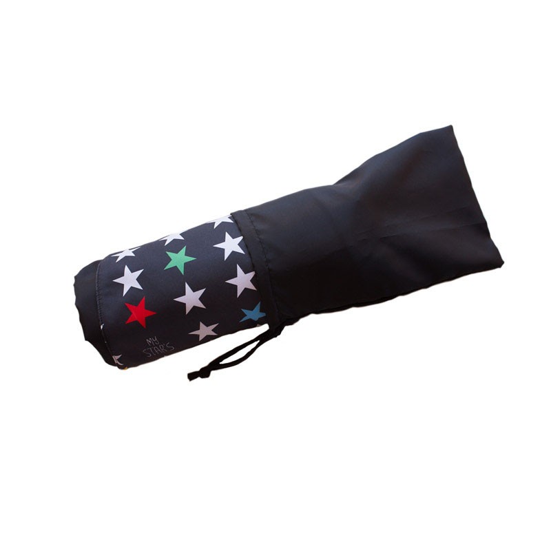 My Bag's, Wielofunkcyjna osłona przeciwdeszczowa My Star's black