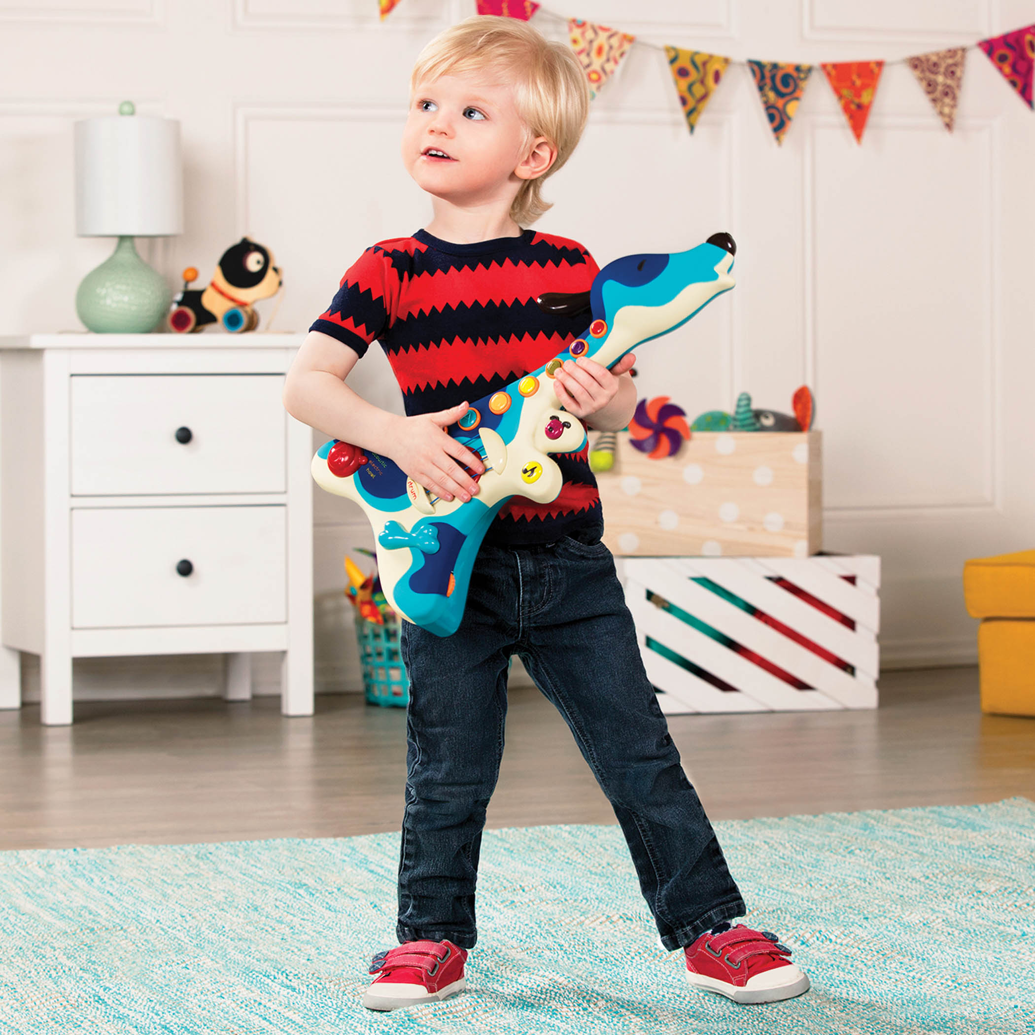 Btoys, gitara-piesek do tworzenia i słuchania muzyki