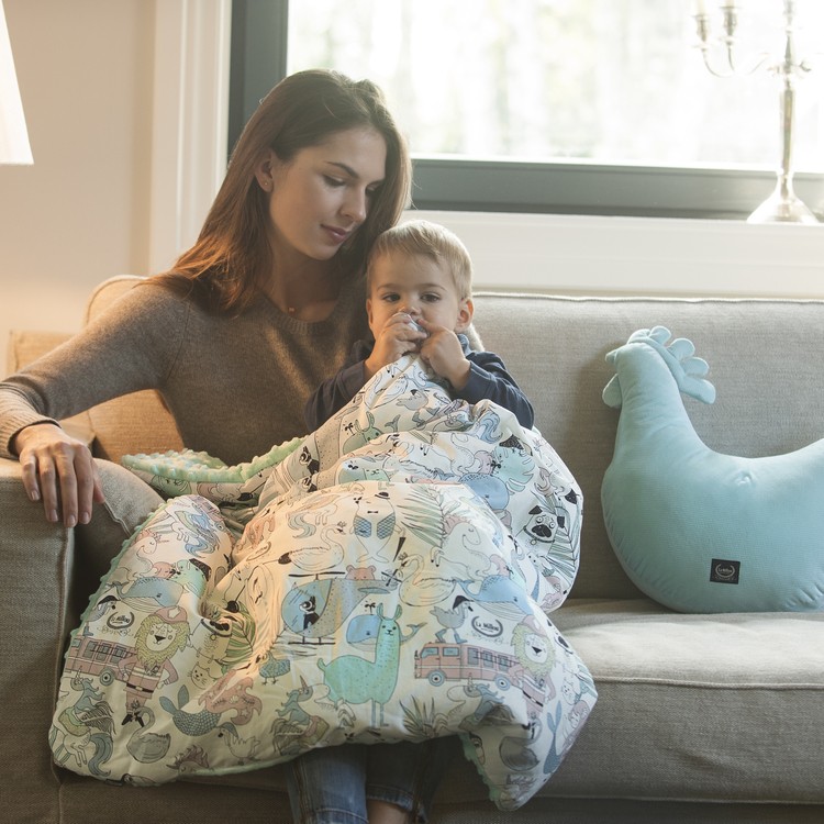 La Millou, BY MAJA BOHOSIEWICZ - KOCYK ŚREDNIAKA - UNICORN RAINBOW KNIGHT - GREY